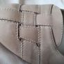 Beige genuine leather High heels shoes Image 5