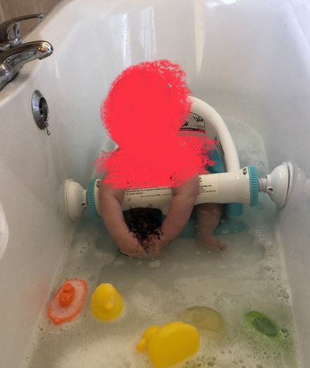 Baby bath seat