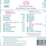 Faure. Orchestral Music. CD. Free Postage! Image 2