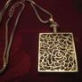 18ct Gold Plated Floating Charm pendant Image 6