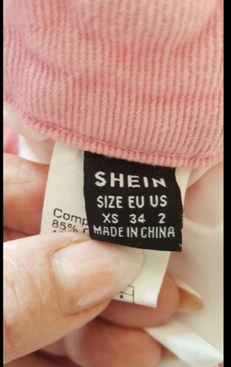 Shein pink Jeans