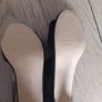 Elegant Black Peep-Toe Shoes Image 6