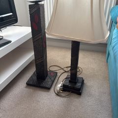 lamp and candlestick