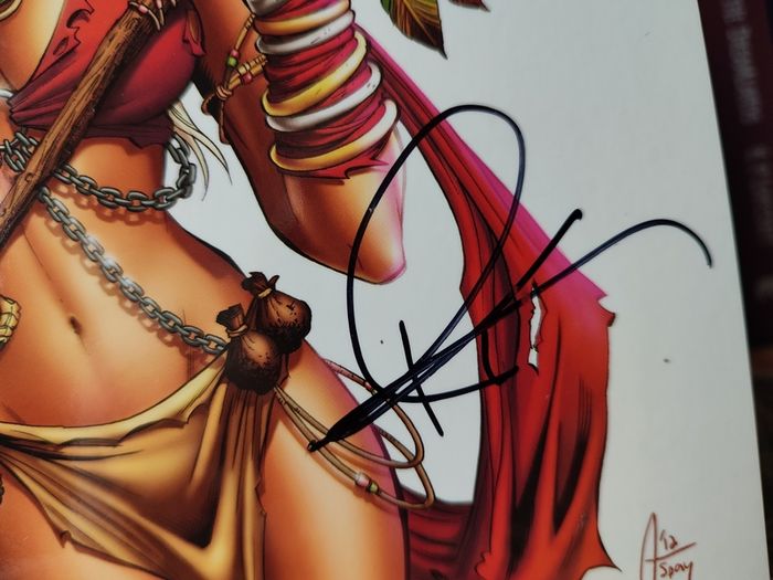 Grimm Fairy Tales ! Vol 1-7 ! SIGNED by Joe Tyler and Ralph Tedesco ! AUTOGRAPH ! by Zenoscope Entertainment !