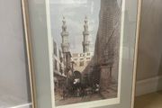 Printed painting (Minarets)