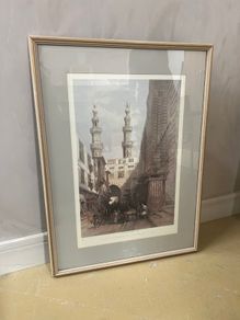 Printed painting (Minarets)