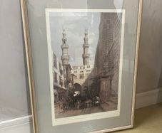 Printed painting (Minarets)