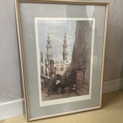 Printed painting (Minarets)
