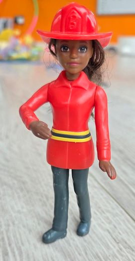 Barbie firefighter character