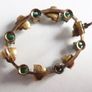 9ct gold Victorian seed pearl & turquoise brooch Image 6
