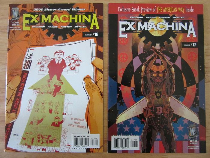 Ex Machina - Dc Comics - Wildstorm