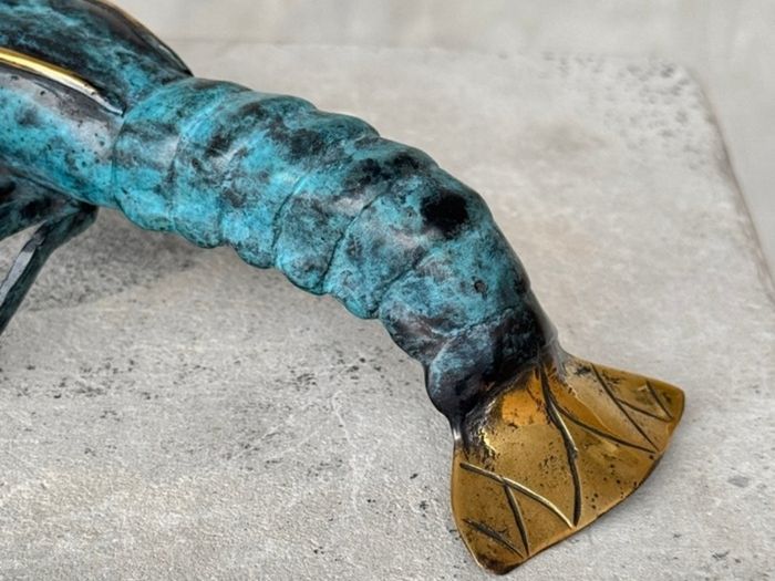 Hand Crafted Lobster (23cm) - Patinated Bronze