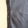 COS black satin bias cut dress Image 8