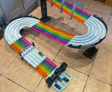 Hot Wheels Mario Rainbow Road