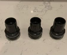 PVC / UPVC Aqurium fish tank connector size 32mm