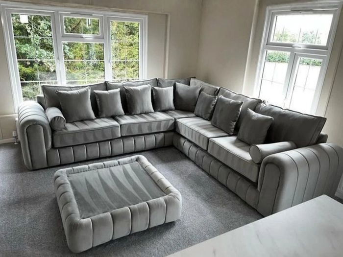 Milano 3+2 or Corner Fullback Cushions Sofa