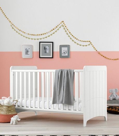mothercare camberley cot bed (+mattress) - white
