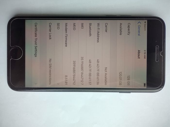 Iphone 7 128gb black