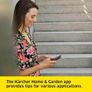 Karcher K 2 Power Control Home pressure washer, pressure: max. 110 bar, flow rate: 360 l/h, area: 20 msq/h, water filter, weight: 4.0 kg, high-pressure gun, dirt blaster, spray lance Image 5