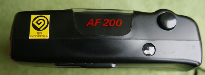 Samsung AF200 DX 35MM Film Camera Compact Point & Shoot Vintage Black 1990s - Tested