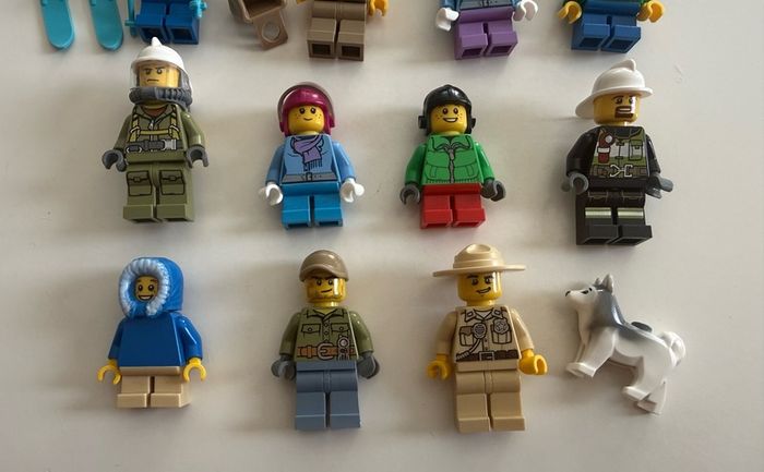 Lego City minifigures
