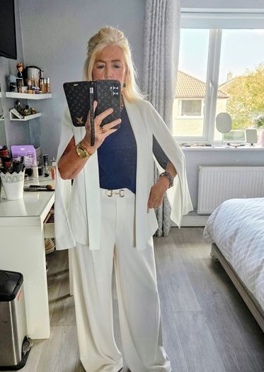 Ladies Cream  Jacket