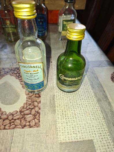 20 Miniature Bottles Kilbeggan, Tullamore, Dublin Etc. Selling as a lot Postage Available