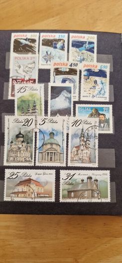 80's Poland Post Stamps