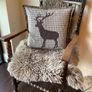 Antique carved wooden chair Image 2