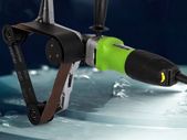 BRAND NEW 800W Electric Stainless Steel Pipe Polisher 3000PRM Variable Speed Handheld Tube Polishing Finishing Belt Sander Machine