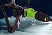 BRAND NEW 800W Electric Stainless Steel Pipe Polisher 3000PRM Variable Speed Handheld Tube Polishing Finishing Belt Sander Machine