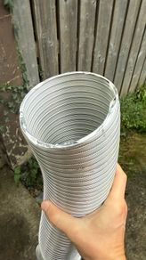 100mm Flexible Aluminium Ducting - Approx. 2.5m Extended