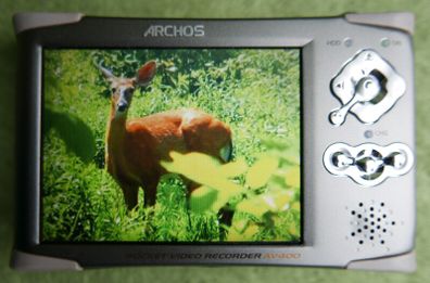 Archos Av400 Pocket Video Recorder (works well)
