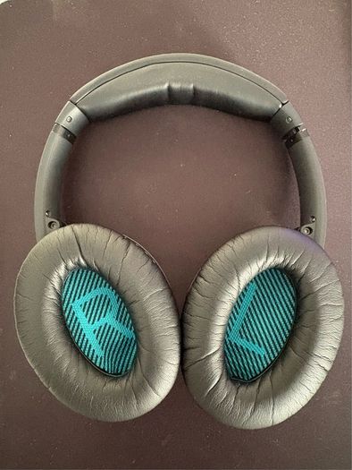 Bose QuietComfort 35 Series 1, excellent condition with new headband & earpads