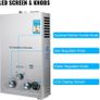 Tankless 18L Propane Gas Water Heater, Stainless Steel Image 3