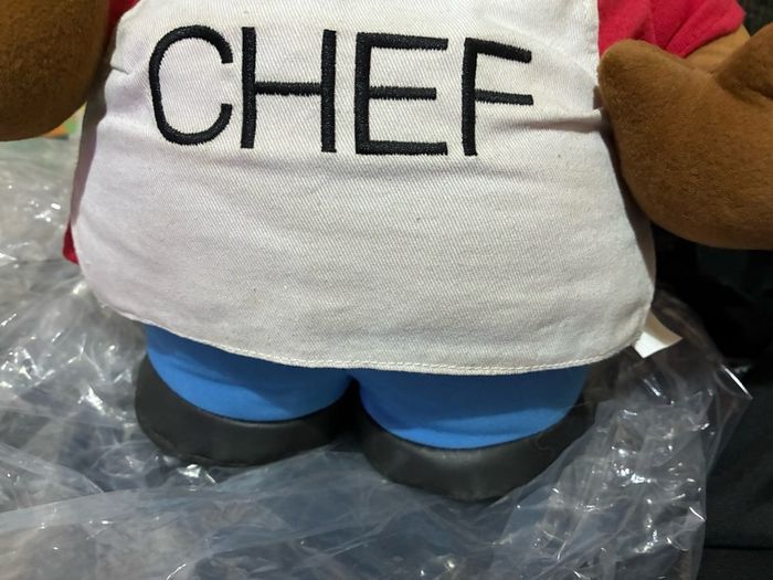 Rare 1998 14" South Park plush "Chef"