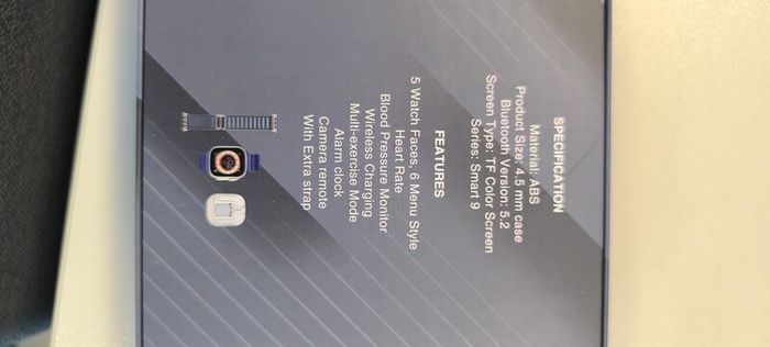 smart watch and headphones set