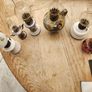 Six minature oil lamps Image 4
