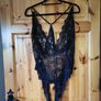 BNWT Lovely Black Bodysuit size 18 Image 2