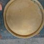 Vintage brass metal tray ,great patina ,,age ,,its old pub tray years ago before name brand trays  ,,buyer collects or pays postage thank you,,collectors item, sold as is Image 6