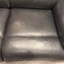 2 seat leather sofa Image 5