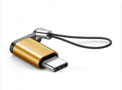 Alloy Micro to Type-C Adapter