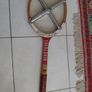 Vintage Tennis Racket Montana Redstroke includes a metal Zephyr maintenance cross for reinforcement 1970s Image 5