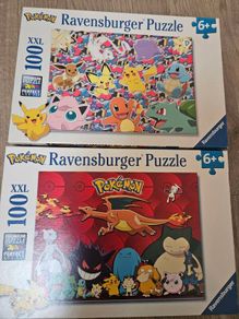 2 Pokemon Puzzles 6yrs +