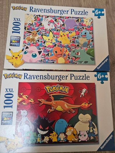 2 Pokemon Puzzles 6yrs +