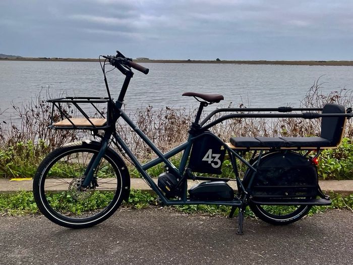 Bike43 longtail electric cargo bike