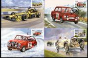 2001 Ireland Centenary of the Royal Irish Automobile Club (RAC) Stamps An Post Maximum Cards First Day of Issue Cancel with matching stamp.
