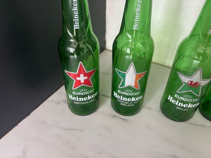 Euro 2020 Heineken bottles