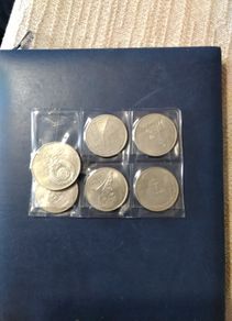 Five   Russian  Mint Uncirculated  Coins