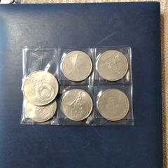 Five   Russian  Mint Uncirculated  Coins